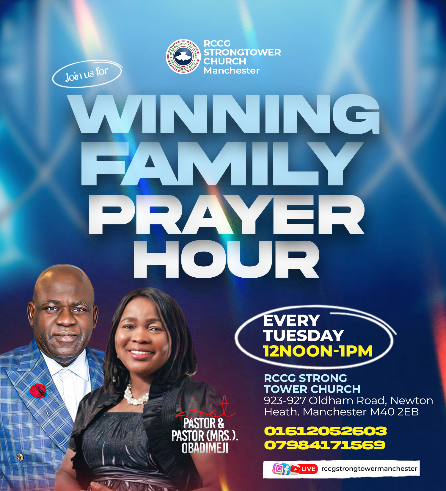 Winning Familu (Prayer hour)
